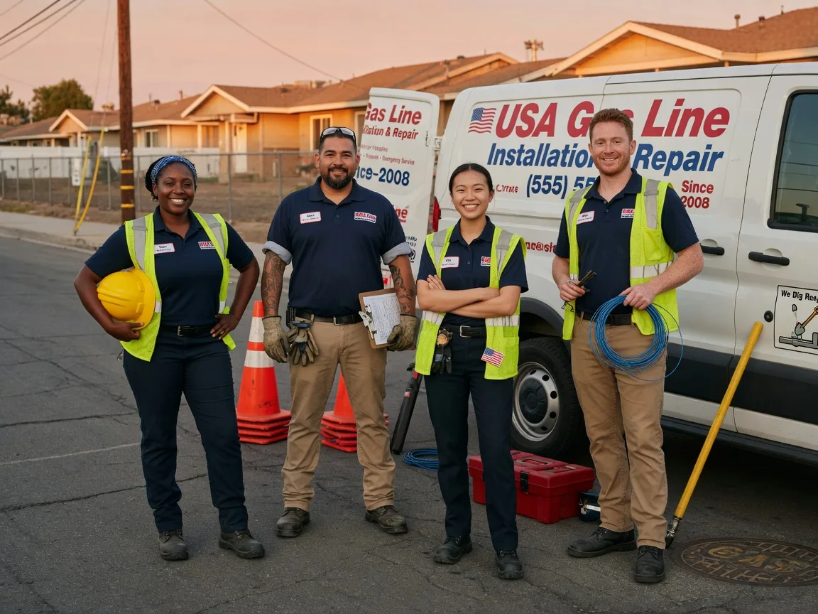 Gas Line Installation company in Connersville, IN